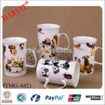 butterfly printed mug ceramic